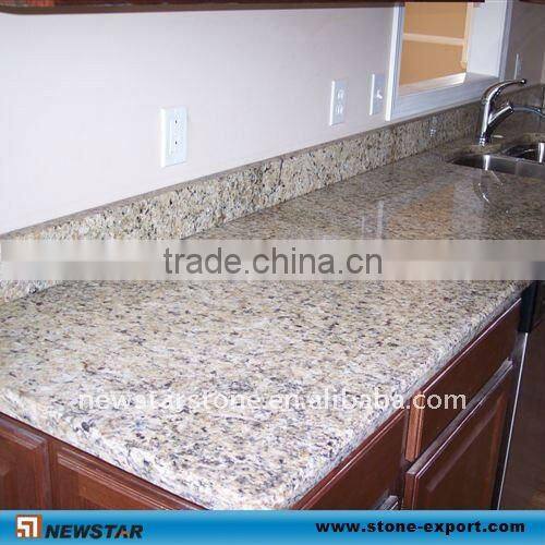 flat edge polish work tops with backsplash