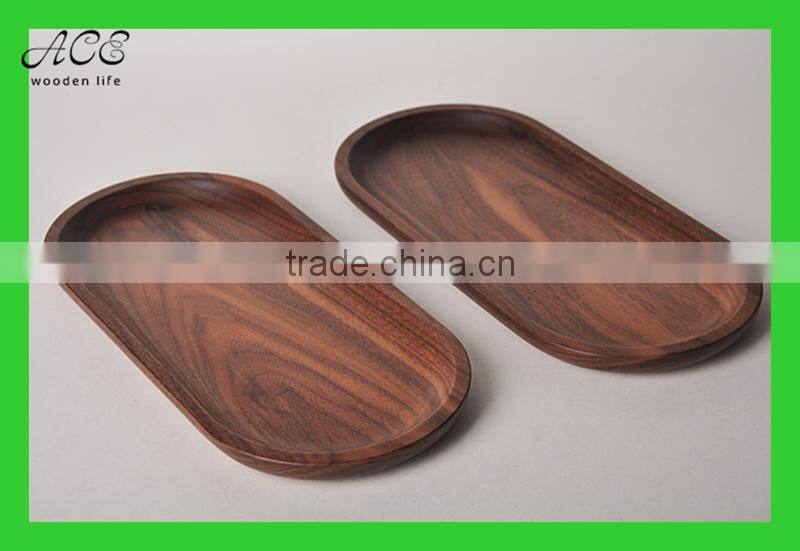 High quality custom walnut tray