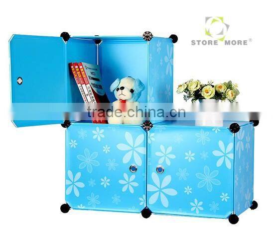 PP combination storage shelf ,DIY children's toy chest storage cabinets