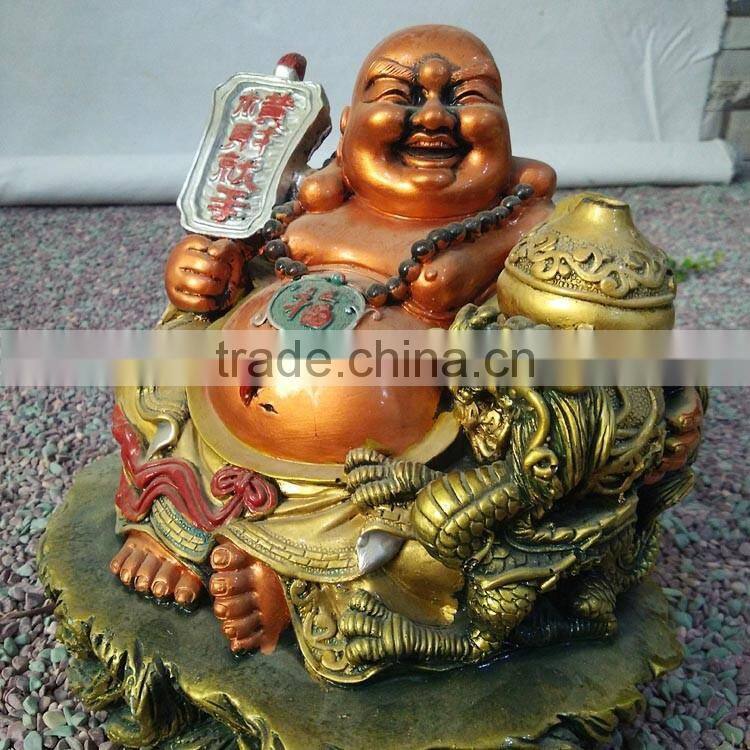 Popular fiberglass laughing amitabha buddha statues