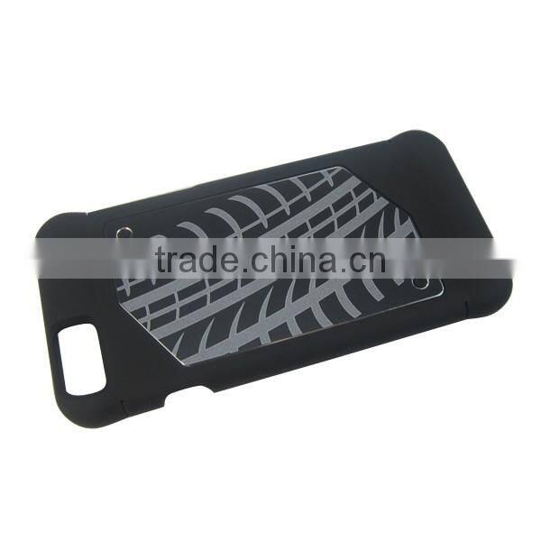 Custom Design Phone Case For Iphone 6 6Plus, Water Decals Aluminum Chip Phone Case For Iphone6 6 Plus