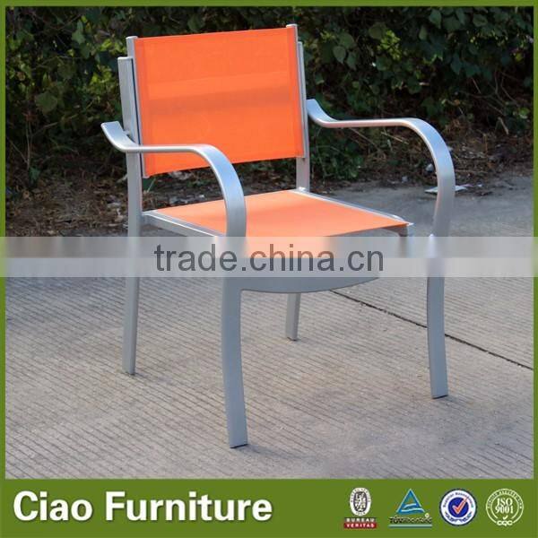 Outdoor Textline Fabric Armchair Garden Chair