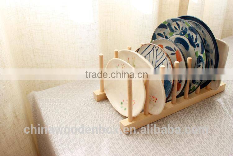 Popular antique decorative Wooden dish rack