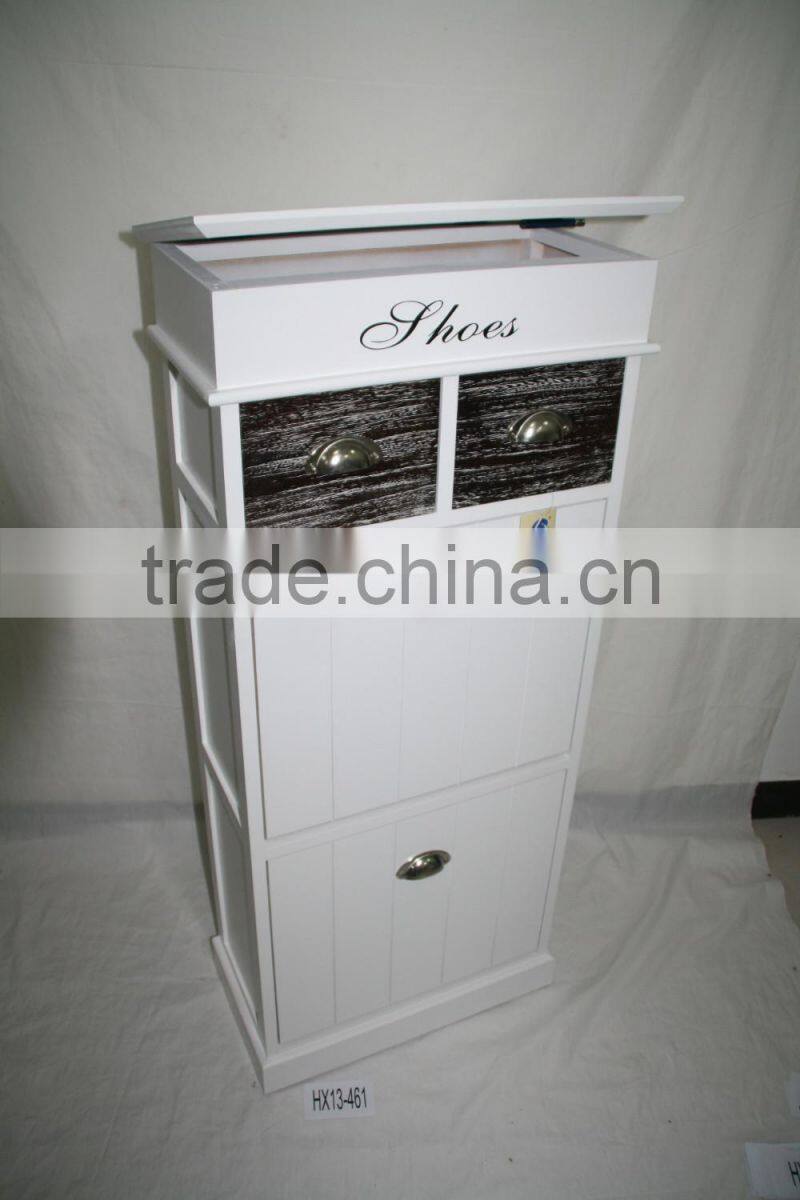 wooden furniture cabinet paulownia rustic furniture shoe cabinets