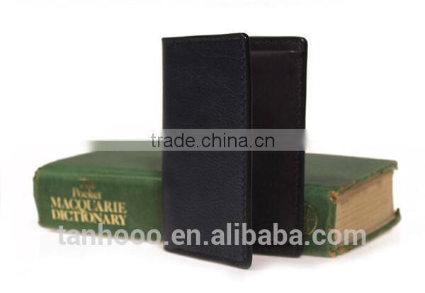 vegetable cow leather card holder/vegetable leather card case