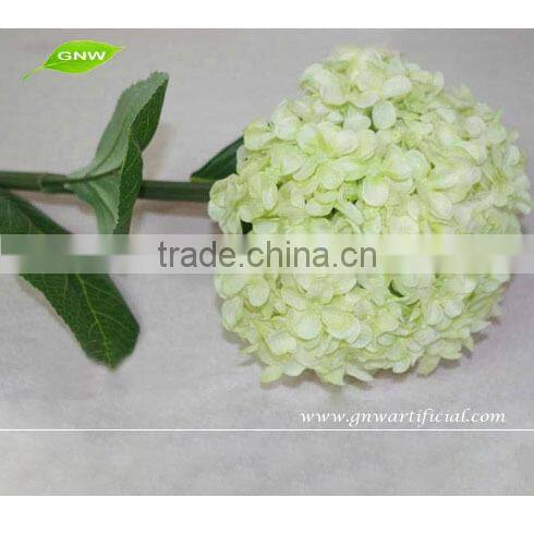 GNW FLH15 Wedding Decoration Materials for Table Centerpieces Artificial Flowers with White Hydrangea Bouquet