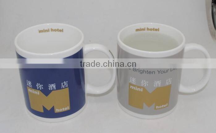 customized design 11oz inside printed mug for promotional