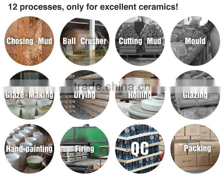 2014 Christmas decorative ceramic cup and saucer