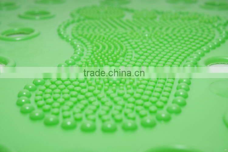 Customized color eco friendly pvc plastic bath mat
