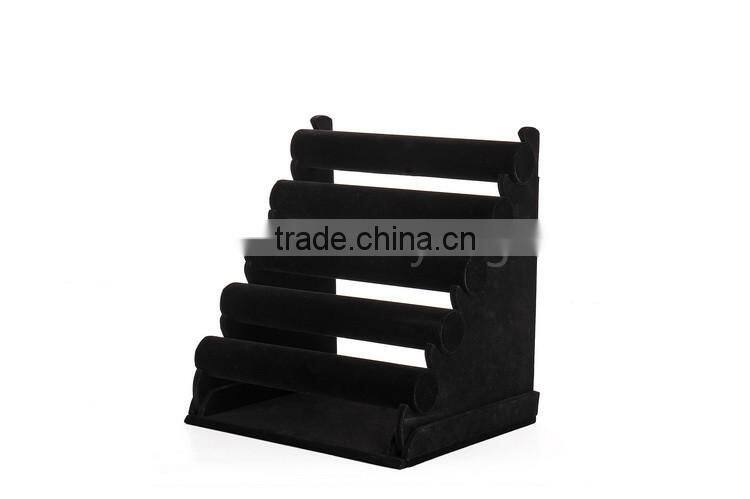 2016velvet paracord bracelet display stand wholesale