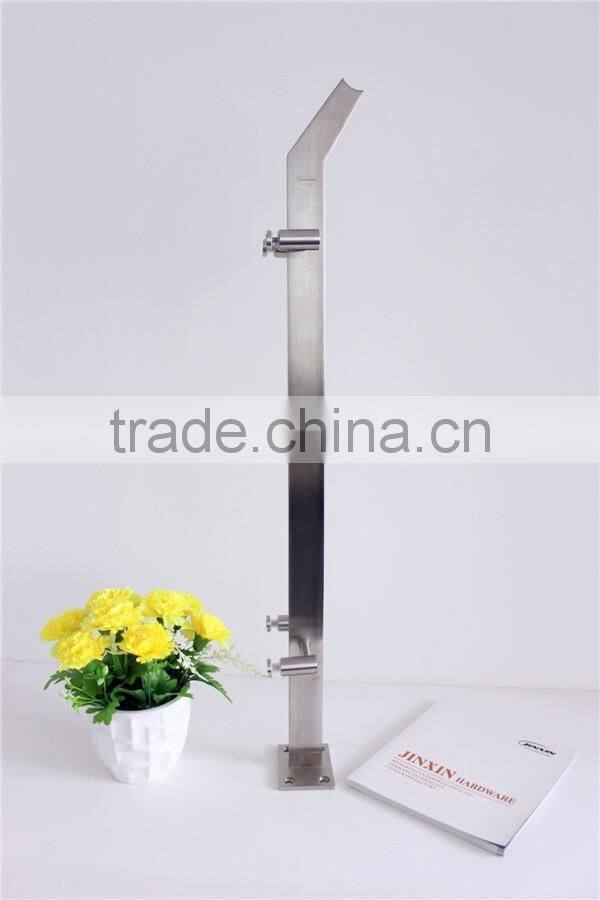 Stainless Steel Project Handrail Glass Balustrade