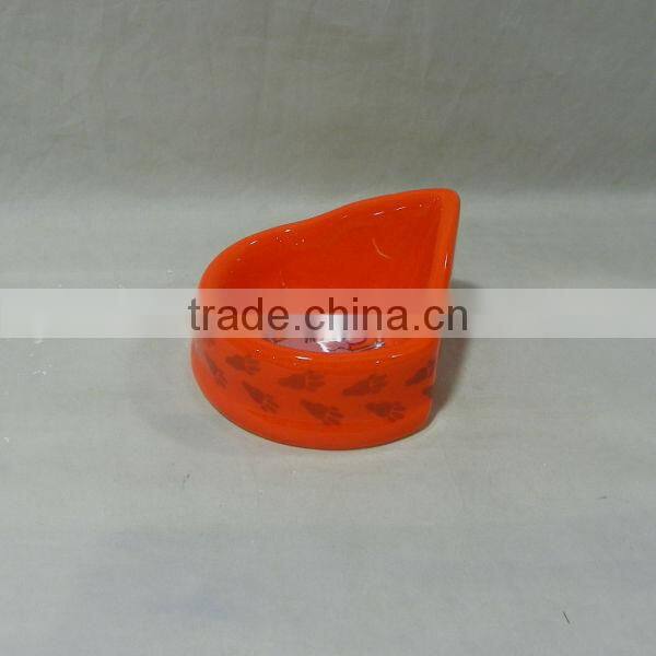 Right Angle Ceramic Bowl