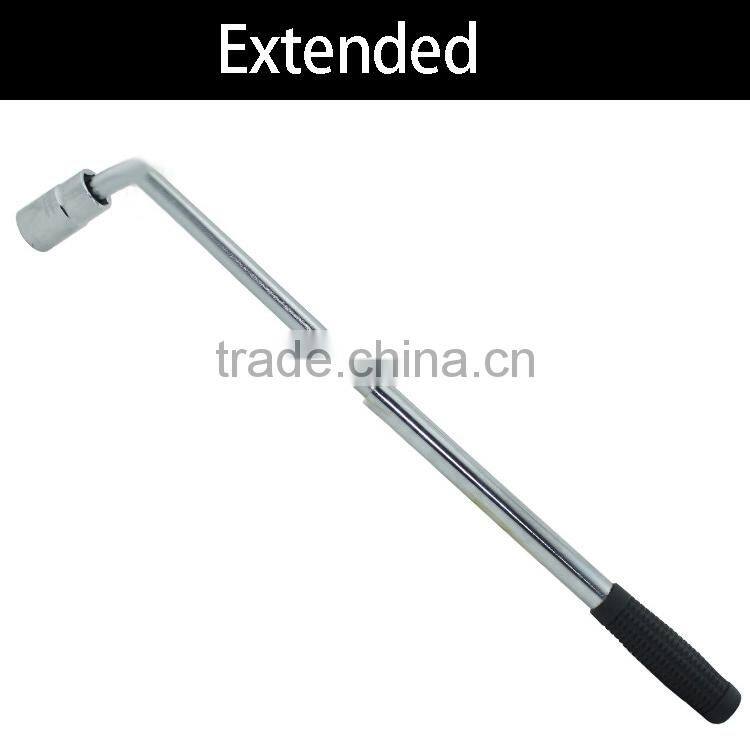 High quality L type wheel wrech with socket