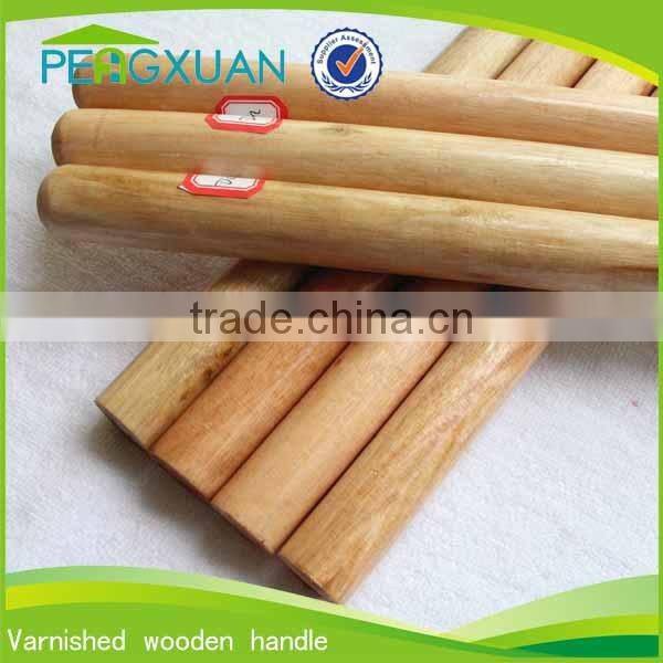 House cleaning PVC coated wooden palstic cap mop rod hot sale