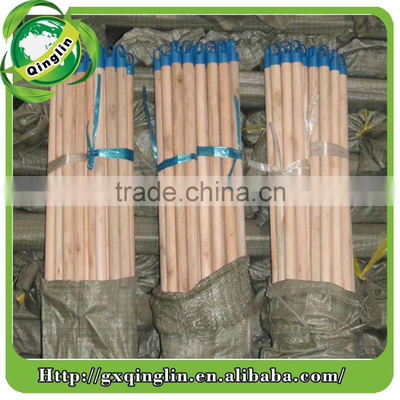 Household Tools Natural Bamboo Wooden Broom Handle Replaceable