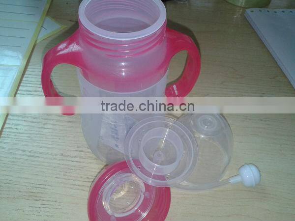 cute baby feeding silicone bottle water bottle 240ml