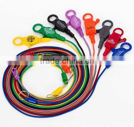 20" Casino Coil Bungee Cord with Lobster Claw LS Eplus