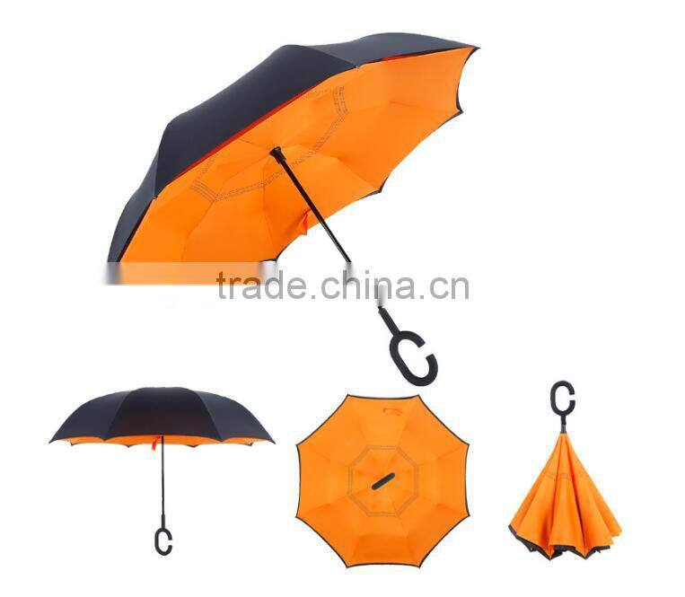 Custom Logo New Invention 190Tpongee Umbrella