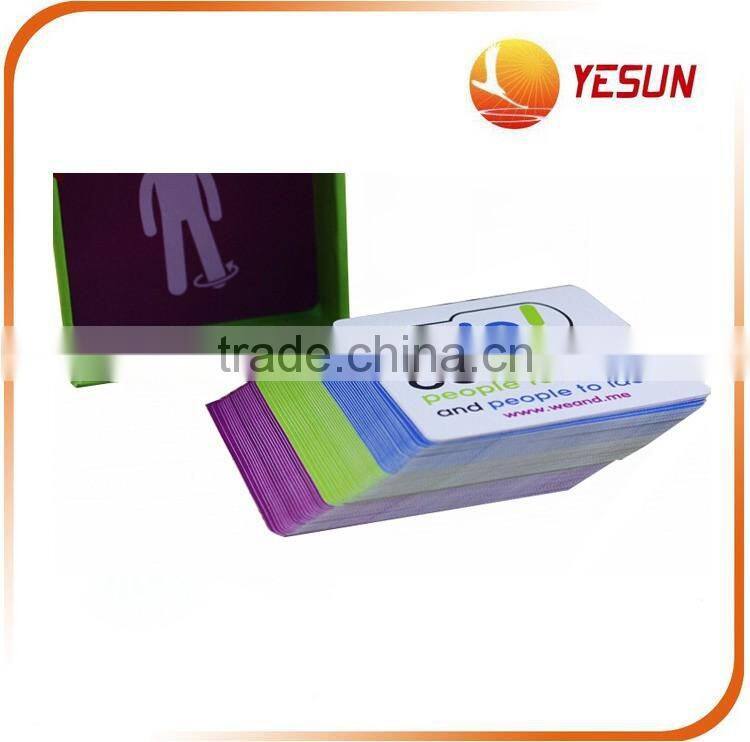 54 pcs customized playing cards Plastic set, plastic poker card