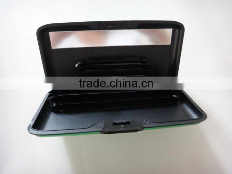 fashion aluminum wallet for girls