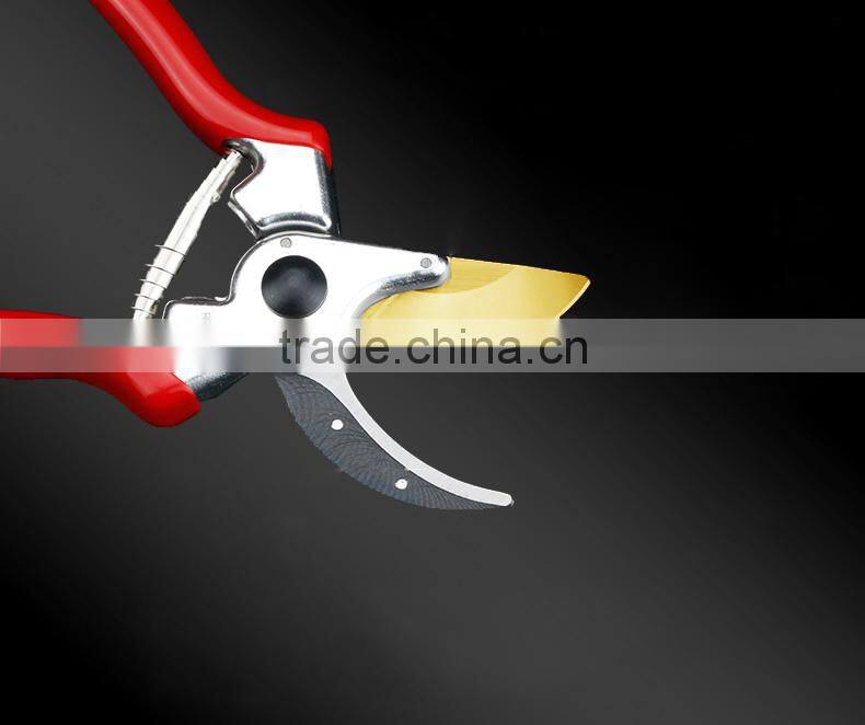 Sharpening Garden Scissor High Quality, Bypass Garden Pruning Shears Professional