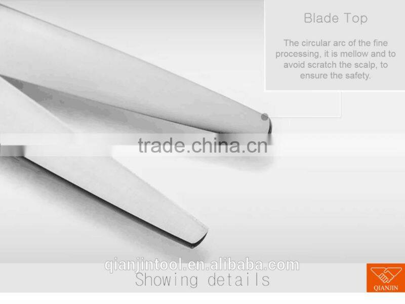 black multi-function hair scissor adhesive tape cutter plastic pen holder of item JC835