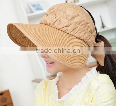 Korean Empty Top Lady Hat Summer Sun Visor Cap Hats