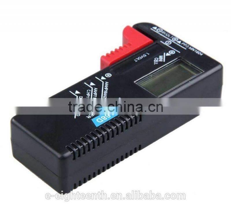 2016 Digital LCD Universal AA/AAA/9V/1.5V Battery Volt Tester Checker