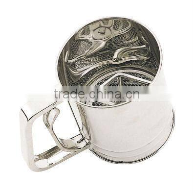 Stainless Steel Spring-Action Flour Sifter
