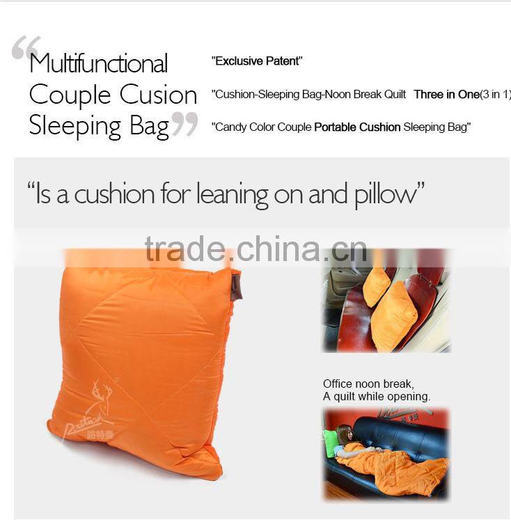 All-in-One Pillow and Sleeping Bag Set for Outdoor and Indoor