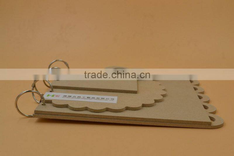 wooden deco, MDF craft,DIY wood crafts sticker by child