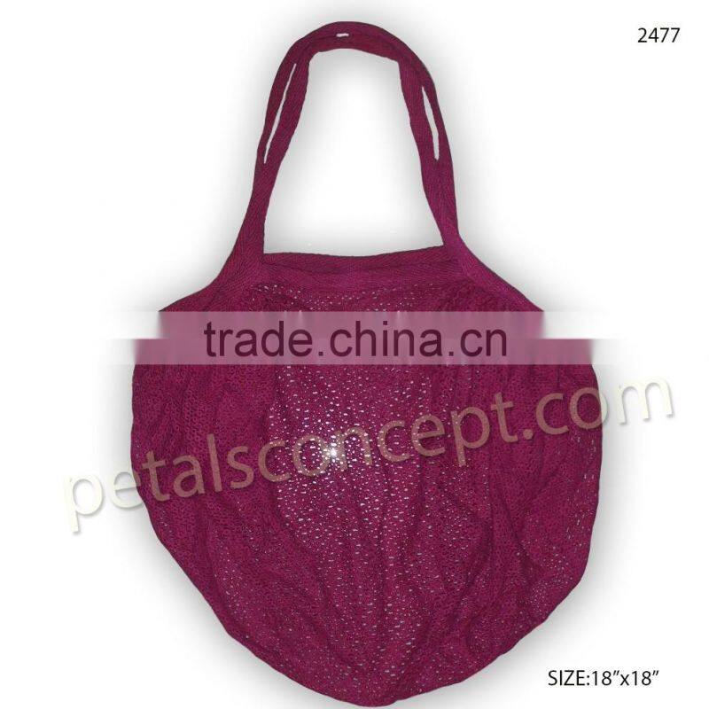 COTTON MESH BAG