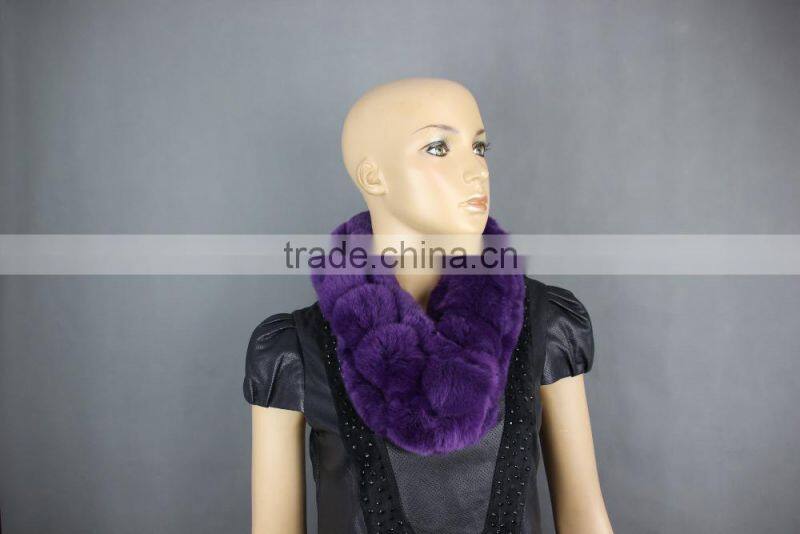 High Quality Knitted Rex-Rabbit Scarf