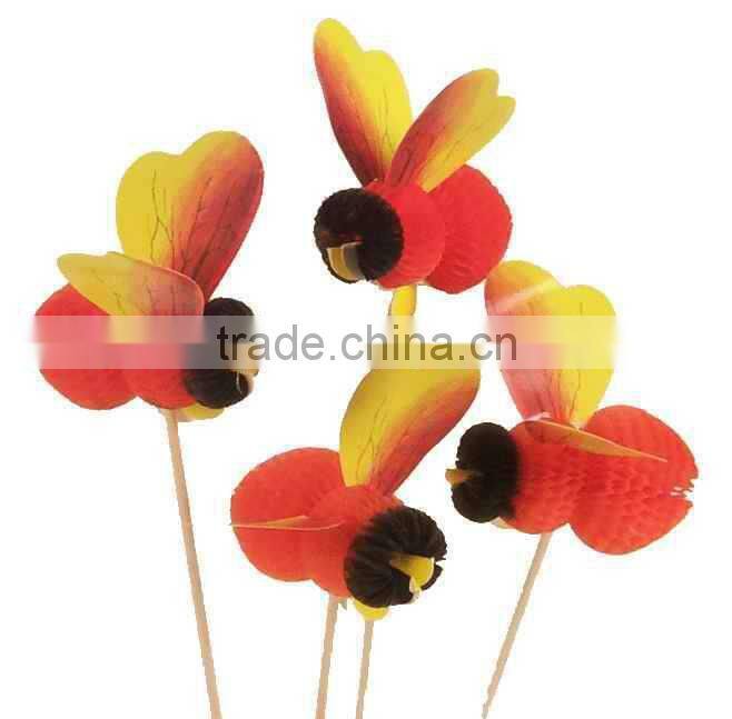 10cm long hanbuger decoration flag toothpicks