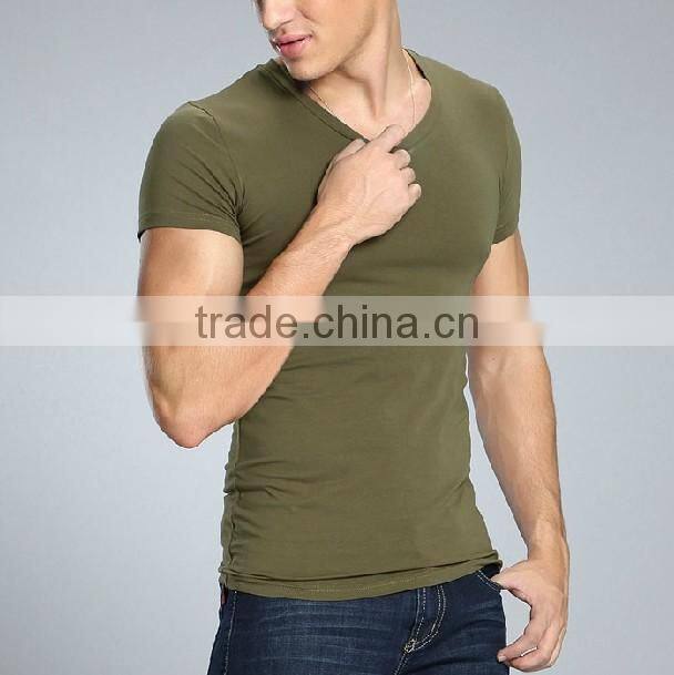 Men's slim short sleeve tee nanchang
