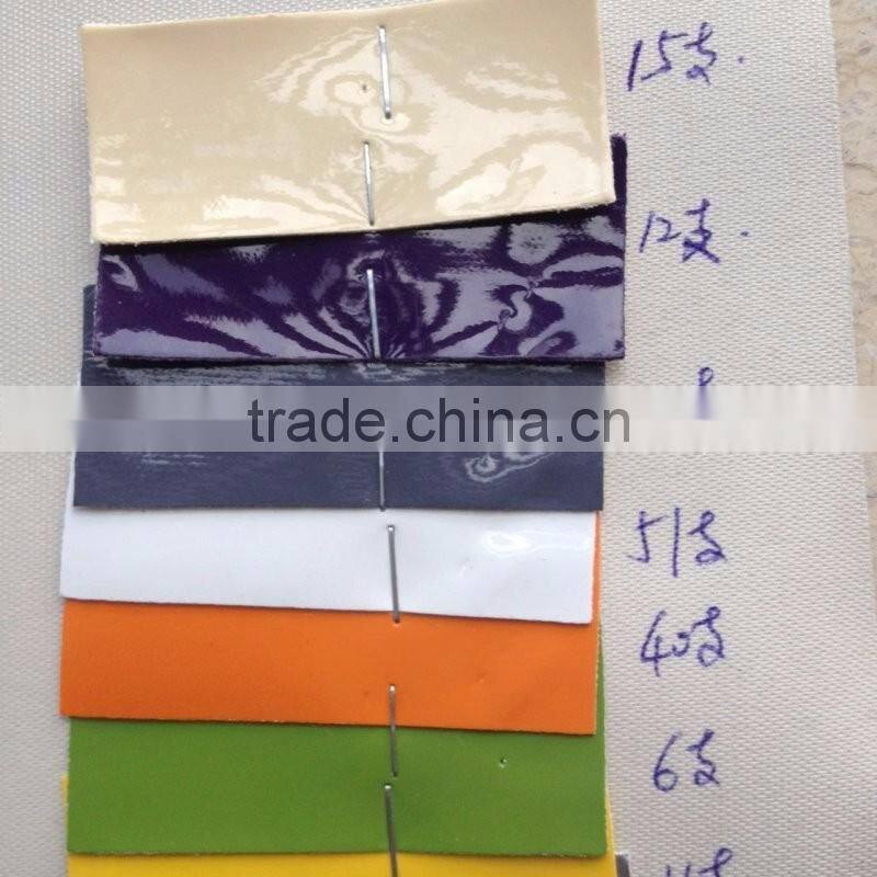 0.6mm and 0.8mm thickness Pvc Artificial Leather Stock Lot For Bags