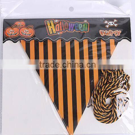 paper Halloween party pennant decorations