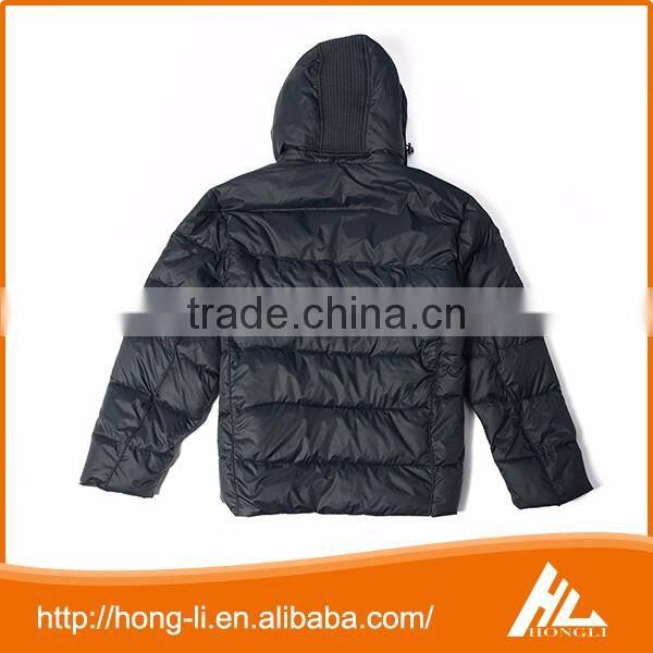 Crazy selling fashion children design warm hoodies stuffing down jackets boys