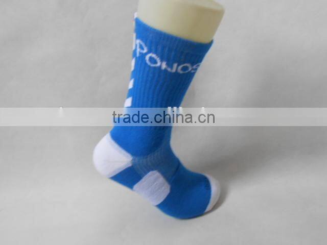 wholesale cotton custom elite sport socks in high quality