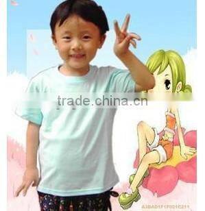 top quality Tshirt & Custom Summer Boy's And Girl's T shirt& Wholesale Kids Short Sleeve Blank Custom T shirt