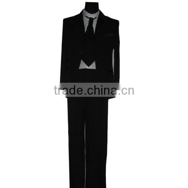 wedding gown and tuxedo