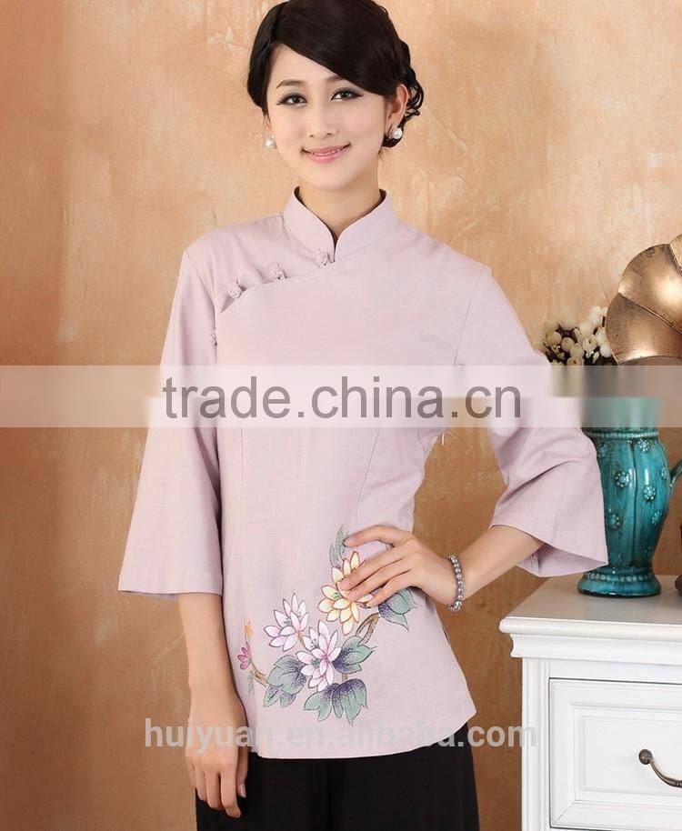 Newest Design Chinese Traditional Uniform Hotel Front Office