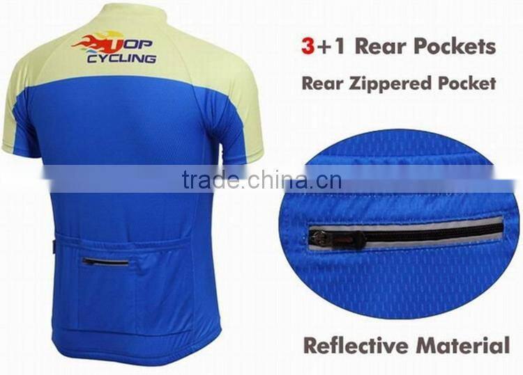 OEM Made fashion sublimated printing cycling jersey men custom private label