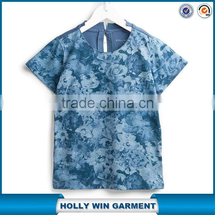 Wholesale custom new design latest t shirts for boys all over printing