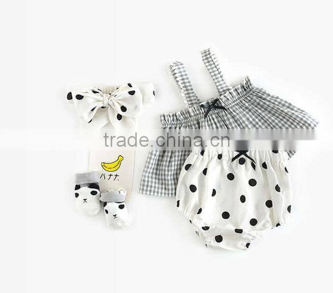 Polka Dots Newborn Baby Clothes Toddler Clothing Eco-Friendly Shorts