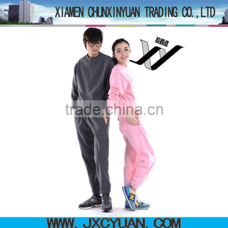 women clothing oem made in China wholesale cotton women tracksuit