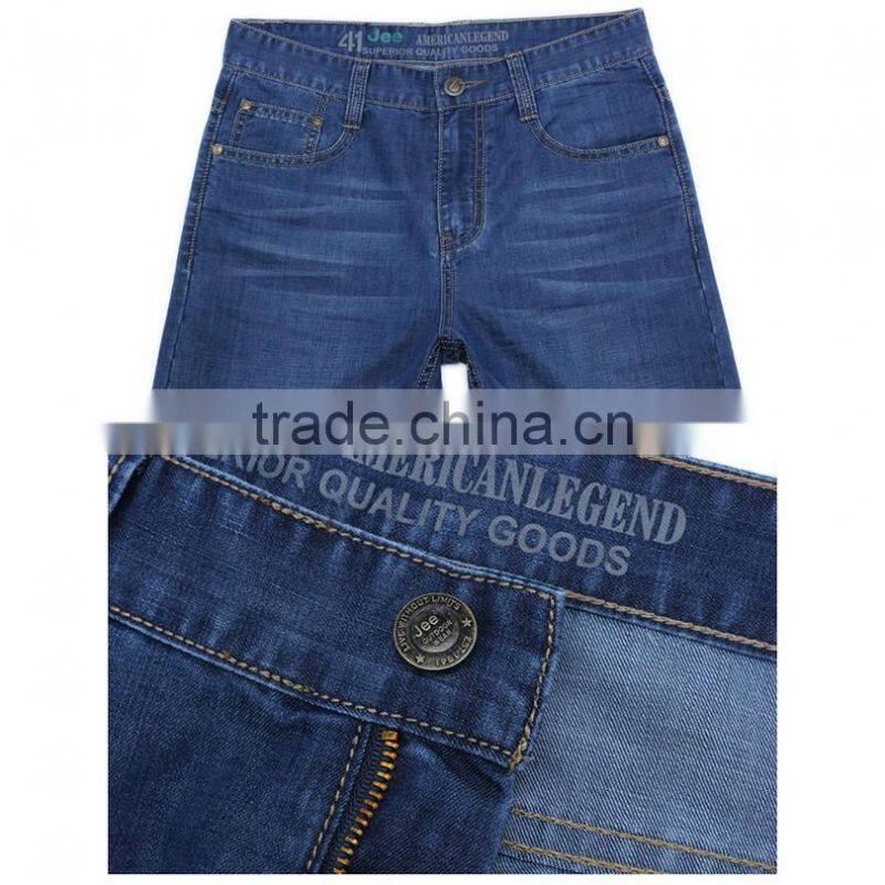 2016 Hot Style Men Short Denim Jjeans Blue Shorts Half Pants