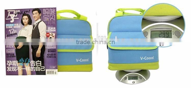 kids lunch bag/canvas lunch bag/foldable cooler bag