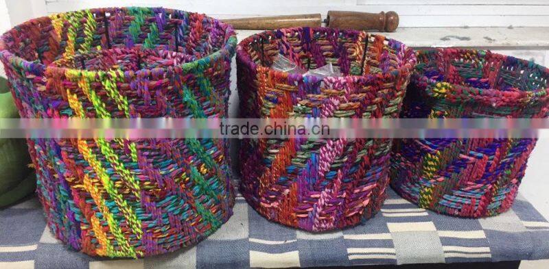 Recycled Storage Basket