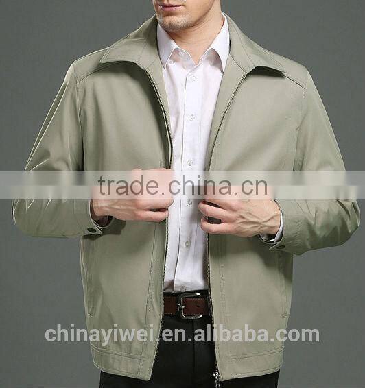 waterproof breathable fabric big size jacket for man